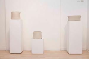 Hector Mavridis. Stoneware containers.